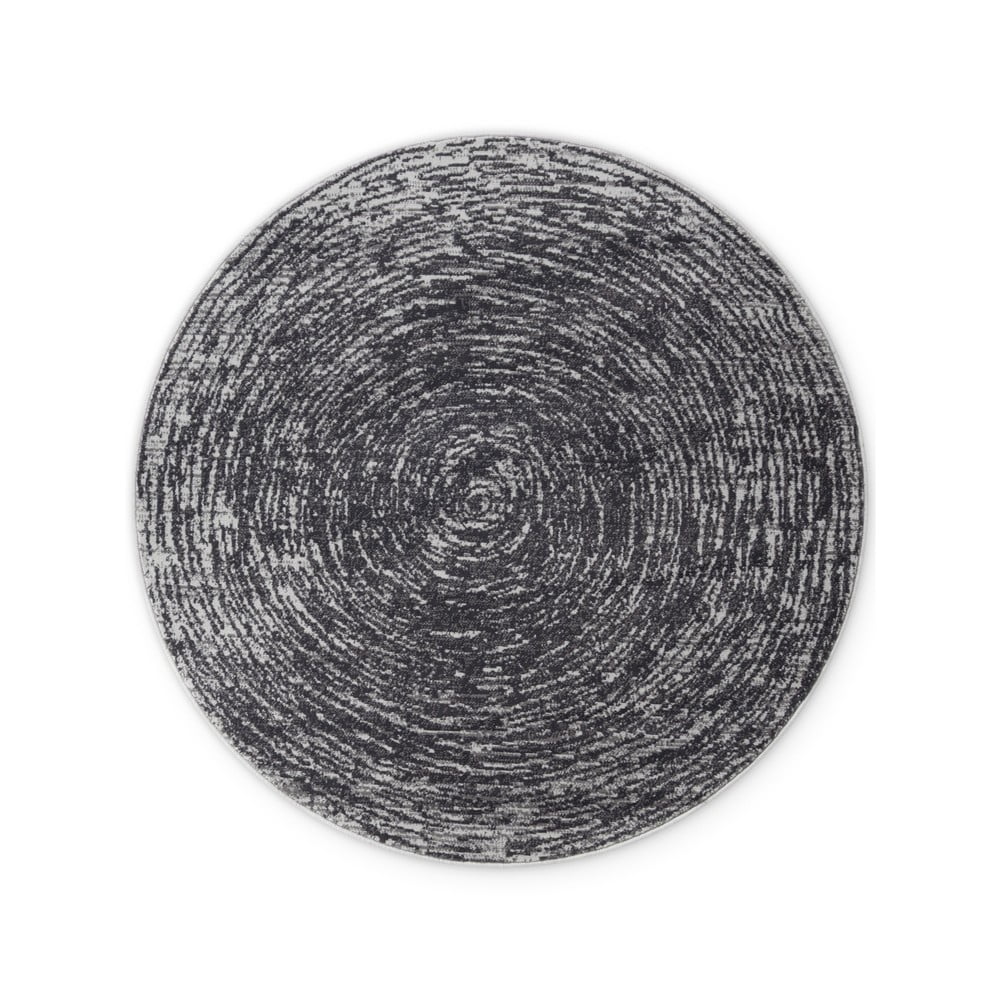 Covor gri rotund ø 120 cm Gloria Cavallo – Hanse Home