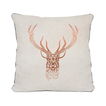 Pernă really nice things deer, 45 x 45 cm, bej