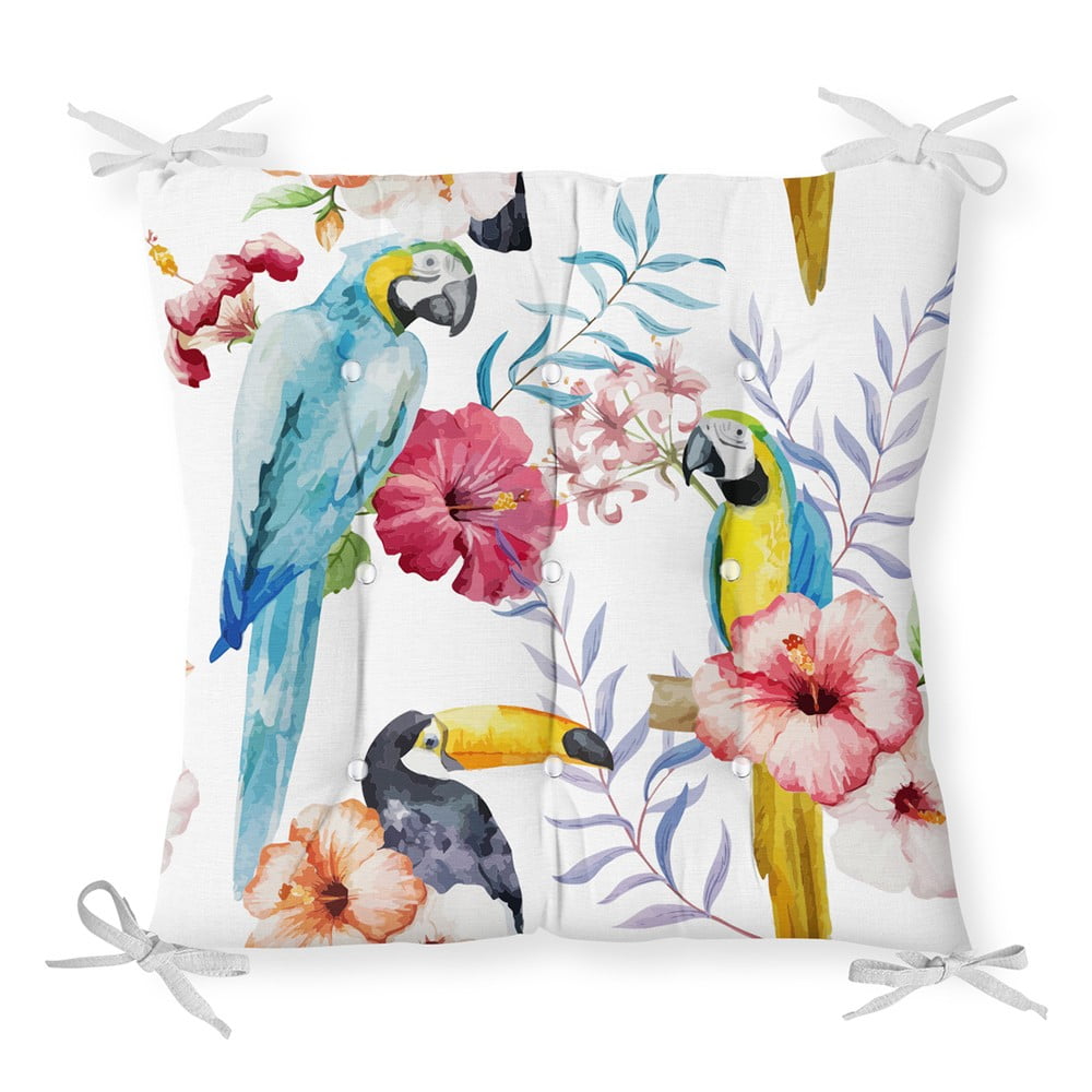 Pernă pentru scaun Minimalist Cushion Covers Jungle Birds, 40 x 40 cm