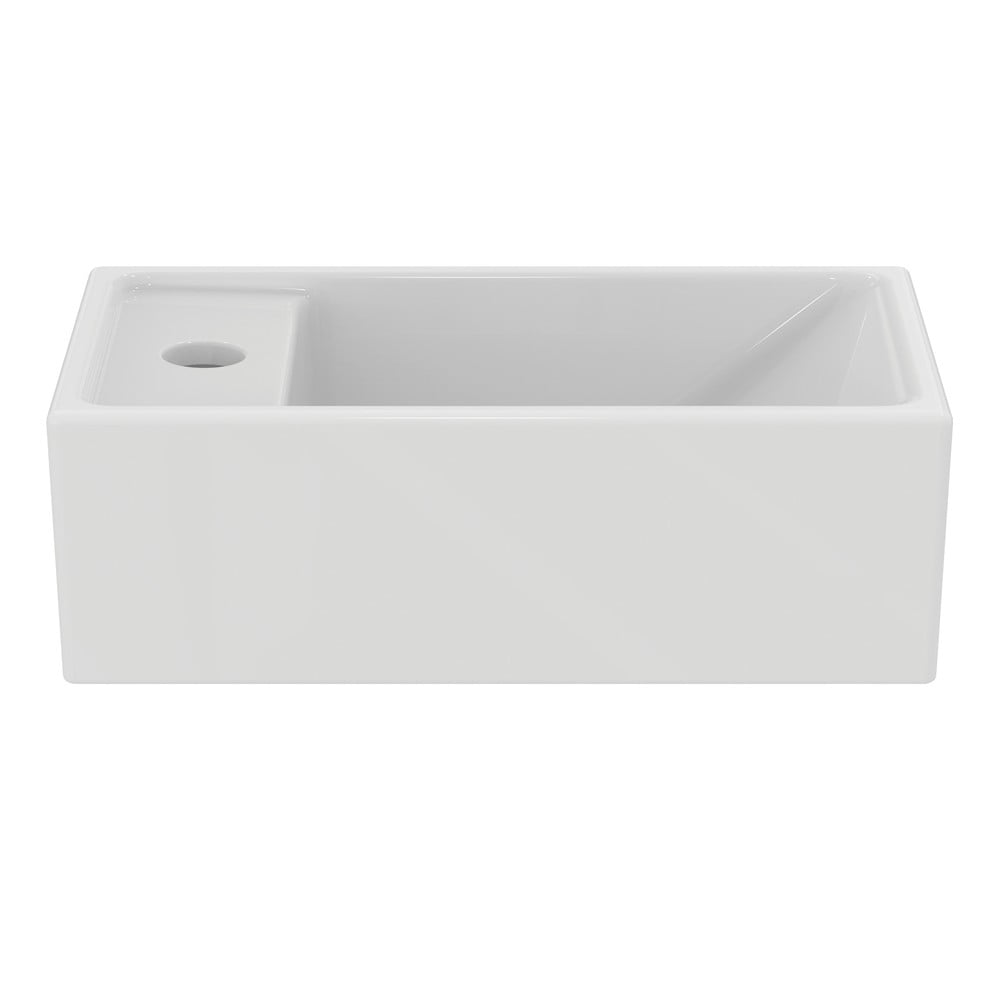 Chiuvetă mică pentru WC albă din ceramică 37x21 cm i.Life S – Ideal Standard