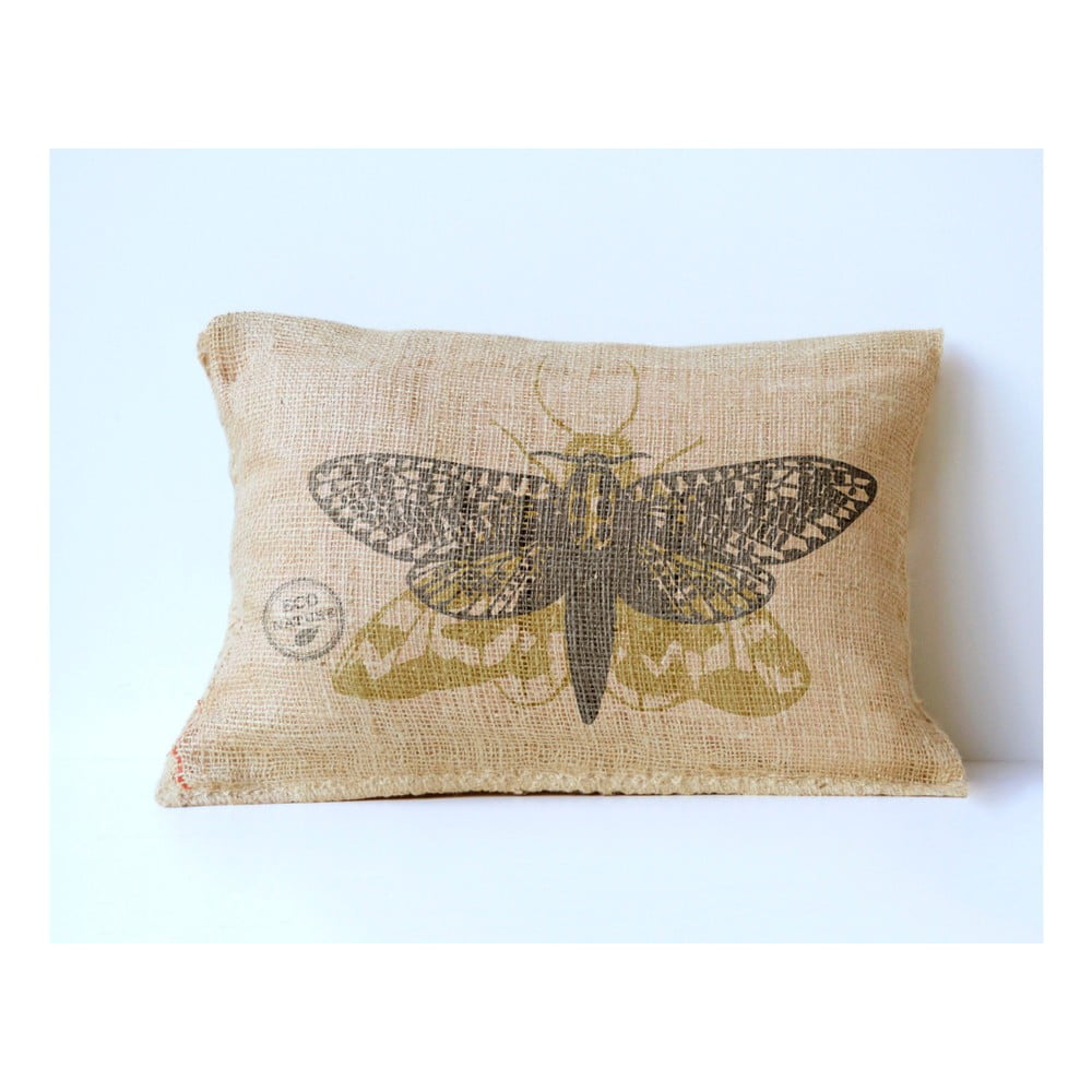 Față de pernă Surdic Yute Moth, 50 x 35 cm bonami.ro imagine noua
