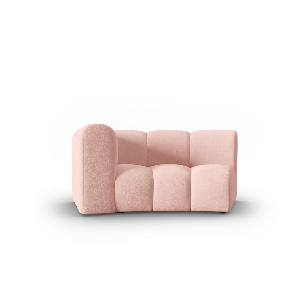 Modul pentru canapea roz (cu colț pe partea stângă ) Lupine – Micadoni Home