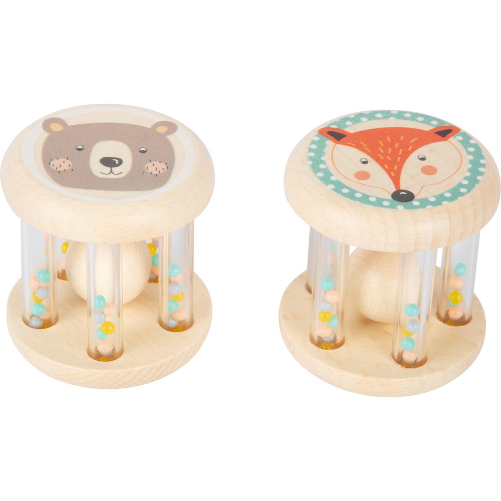 Set de 2 zornăitoare pentru copii legler animals