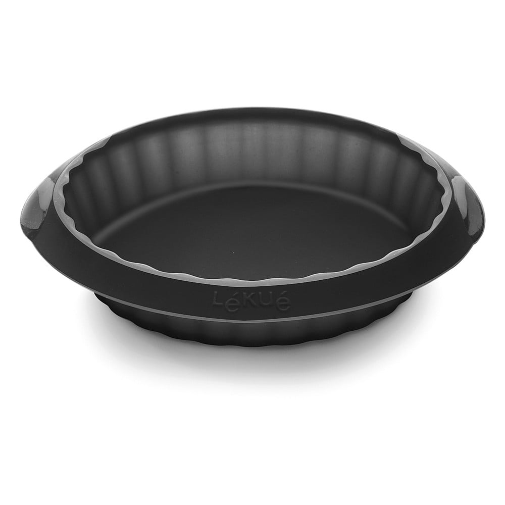 Formă din silicon pentru plăcintă Lékué, ⌀ 12 cm, negru
