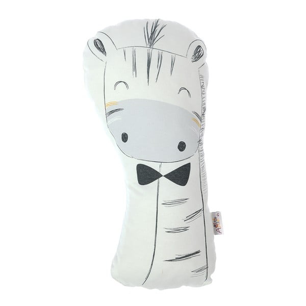 Pernă din amestec de bumbac pentru copii Mike & Co. NEW YORK Pillow Toy Argo Giraffe, 17 x 34 cm