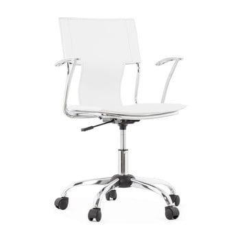 Scaun de birou kokoon oxford, alb