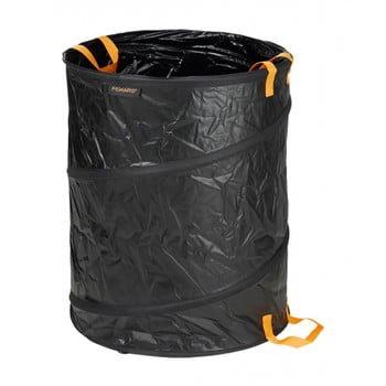 Coș de grădină pliabil fiskars solid, negru