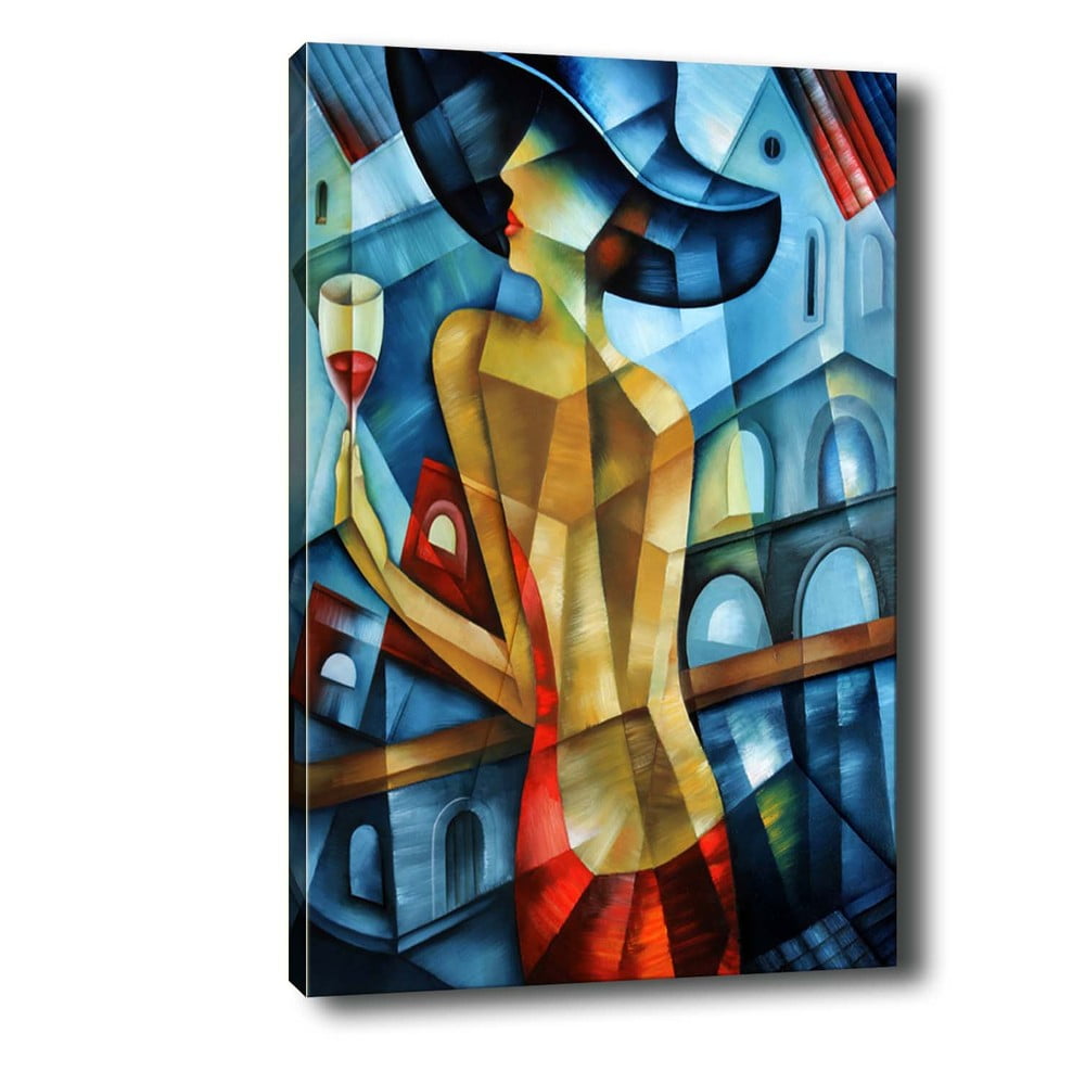 Tablou Tablo Center Cubistic Lady, 50 x 70 cm bonami.ro