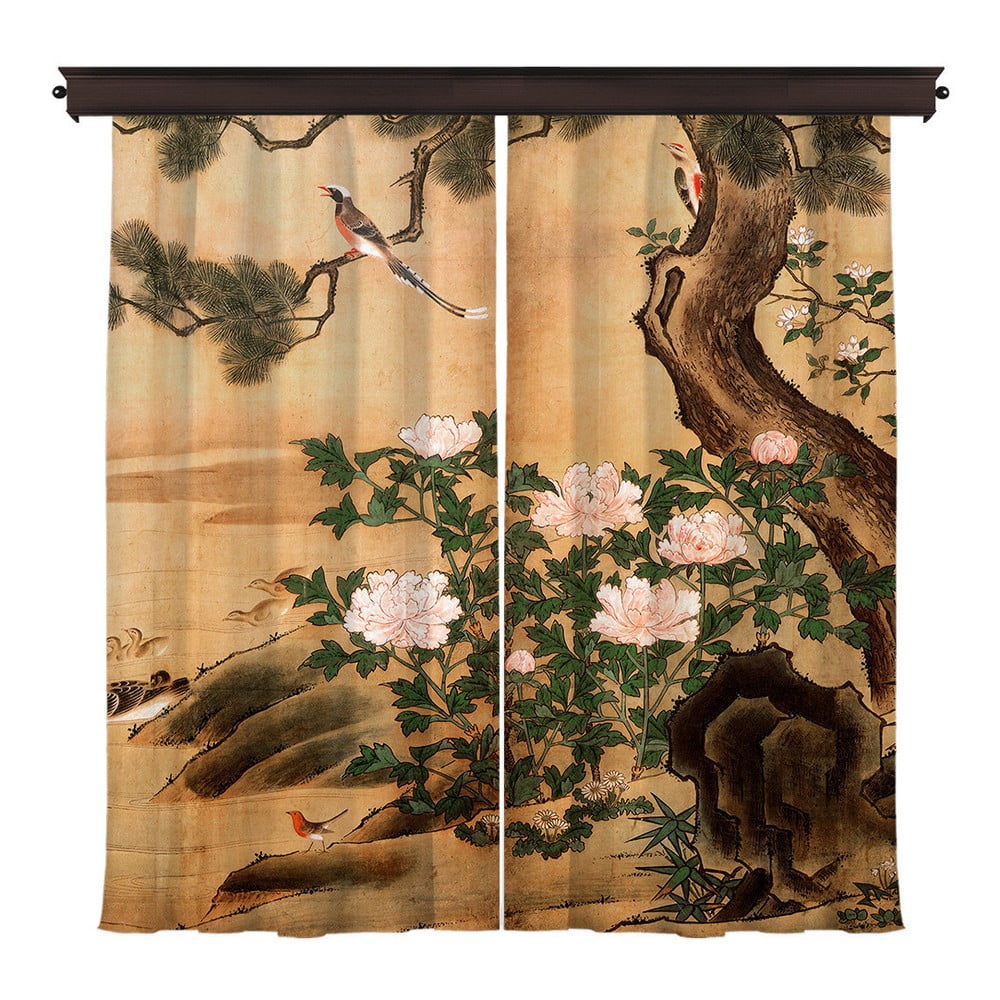 Set 2 draperii Curtain Palido, 140 x 260 cm bonami.ro pret redus
