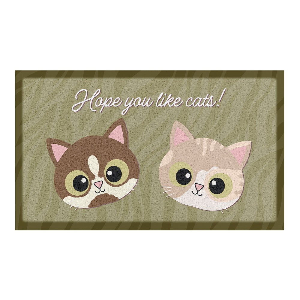 Covoraș de intrare 40x70 cm Hope You Like Cats – Artsy Doormats