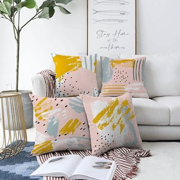 Set 4 fețe de pernă minimalist cushion covers ive, 55 x 55 cm