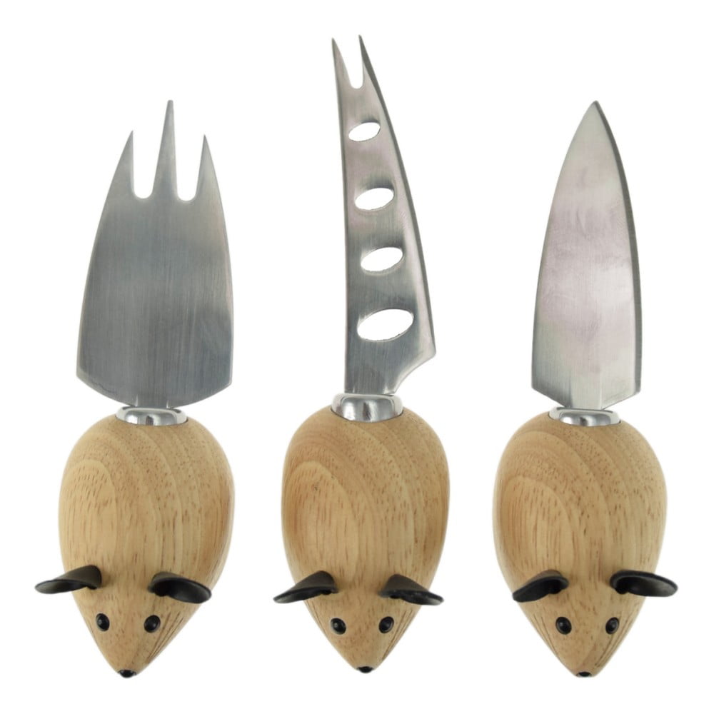 Set 3 cuțite pentru brânză Incidence Mouse