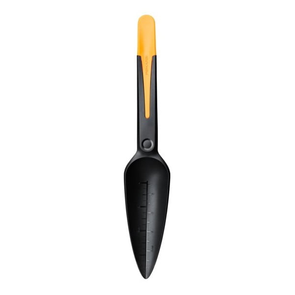 Lopățică / spatulă de semințe Fiskars Solid, negru-portocaliu