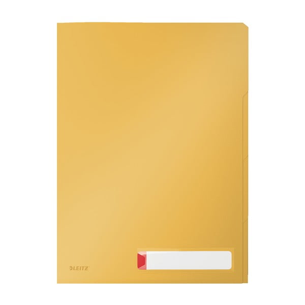 Mapă de birou cu sortare Leitz Cosy, A4, galben