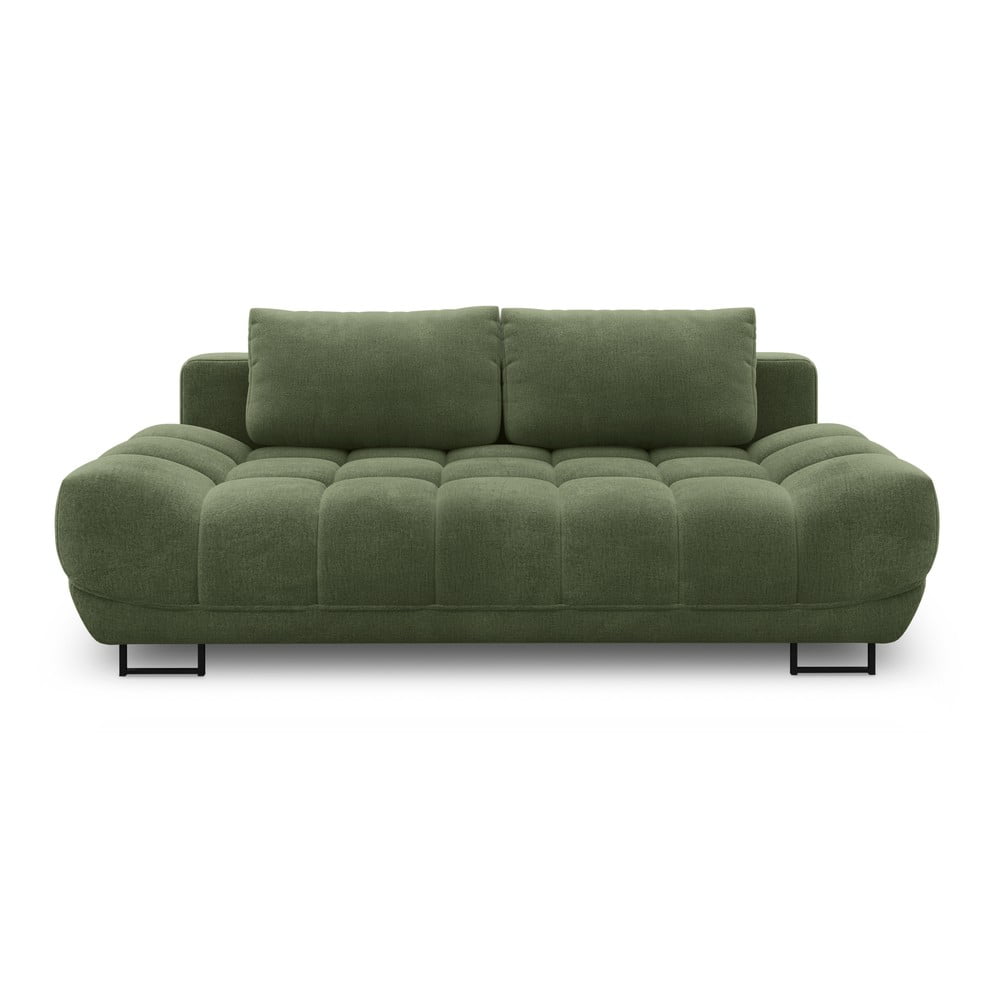 Canapea extensibilă cu 3 locuri Windsor & Co Sofas Cumulus, verde bonami.ro imagine noua somnexpo.ro