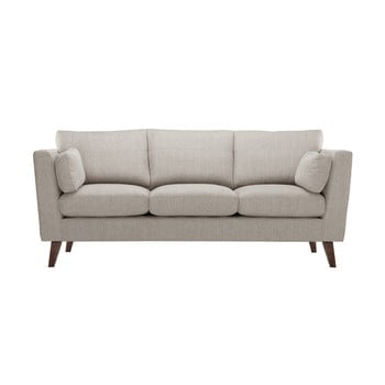 Canapea jalouse maison elisa, 207 cm, maro - gri