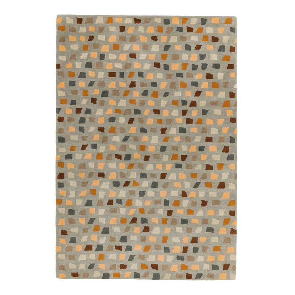 Covor Asiatic Carpets Pixel Grey Multi, 200 x 290 cm Asiatic Carpets imagine 2022