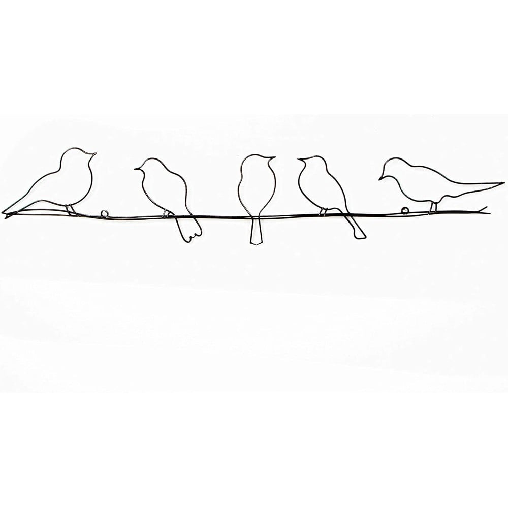 Decorațiune de perete Graham & Brown Bird On Wire Bird pret redus