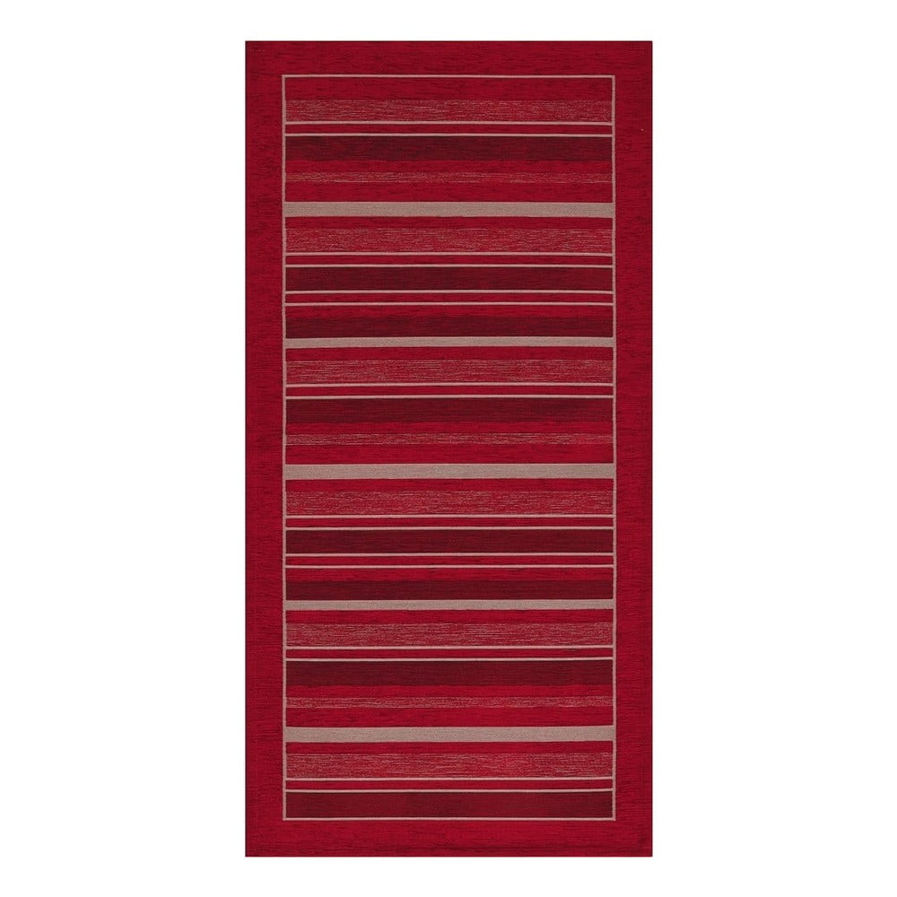 Traversă Floorita Velour, 55 x 140 cm, roșu