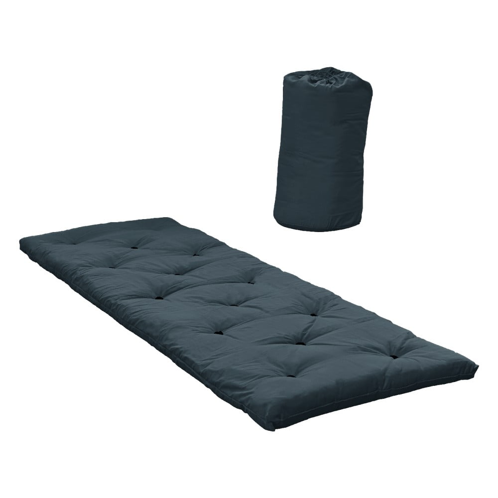 Saltea futon albastră 70×190 cm Bed In A Bag Petroleum – Karup Design 70x190