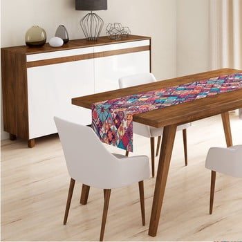 Napron pentru masă minimalist cushion covers colorful mandala, 45 x 140 cm
