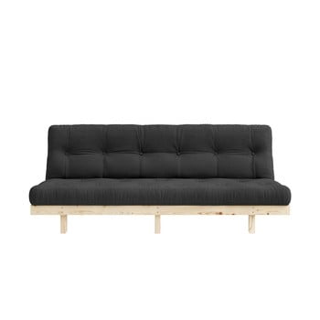 Canapea variabilă karup design lean raw dark grey