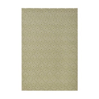 Covor de exterior bougari karo, 200 x 290 cm, verde