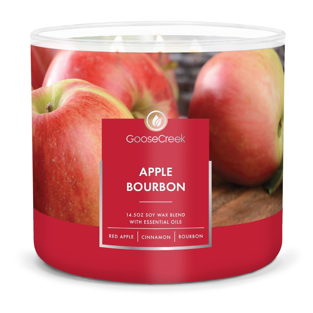 Lumânare parfumată Goose Creek Apple Bourbon, 35 de ore de ardere Apple pret redus