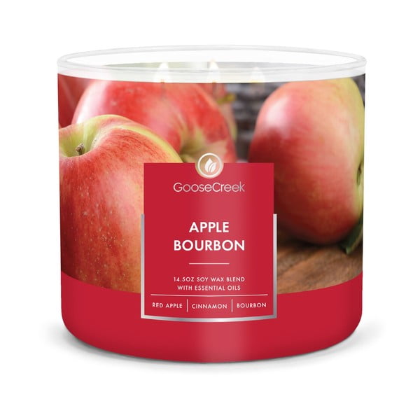 Lumânare parfumată Goose Creek Apple Bourbon, 35 de ore de ardere