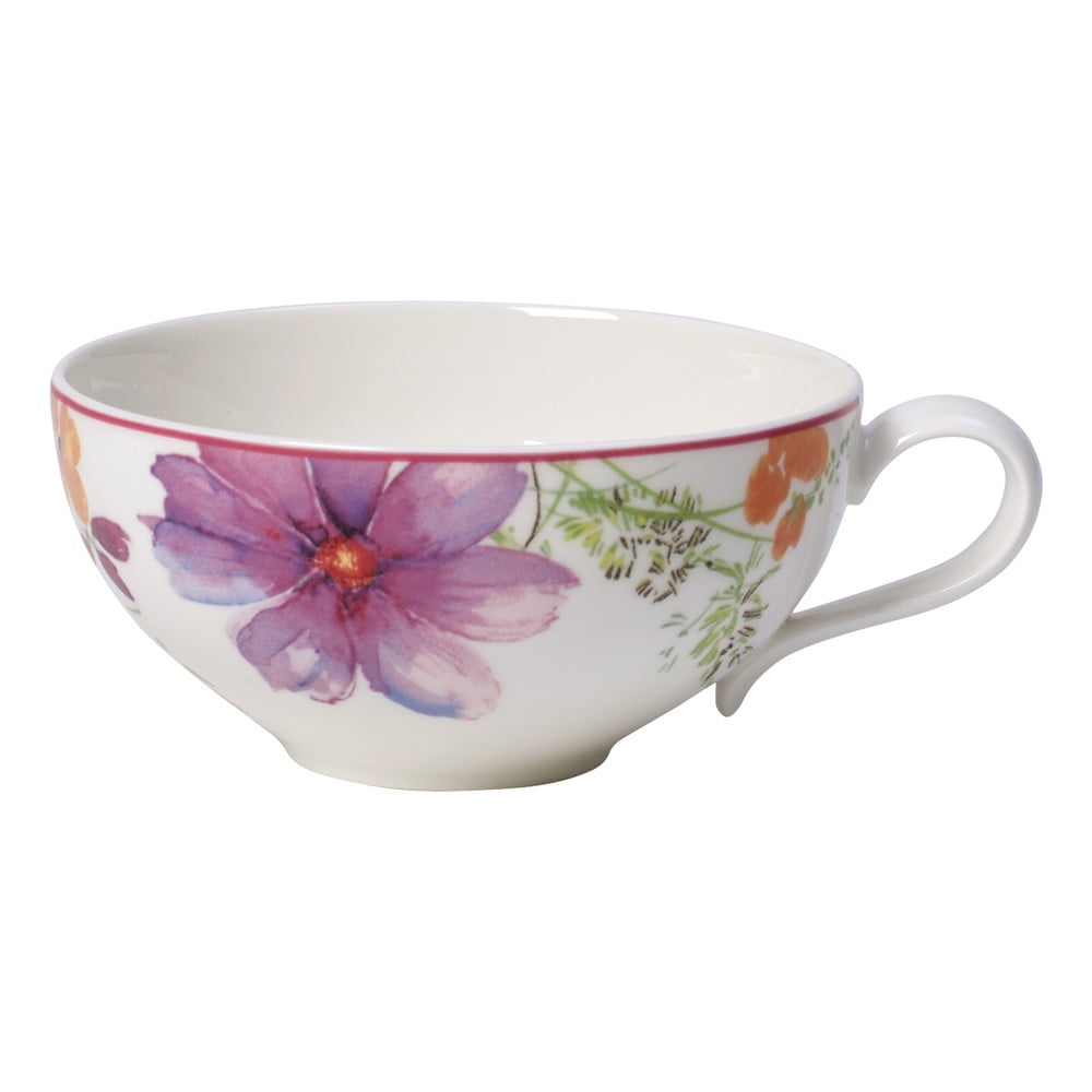 Ceasca din portelan pentru ceai Villeroy & Boch Mariefleur Tea, 0,24 l, motive florale, multicolor