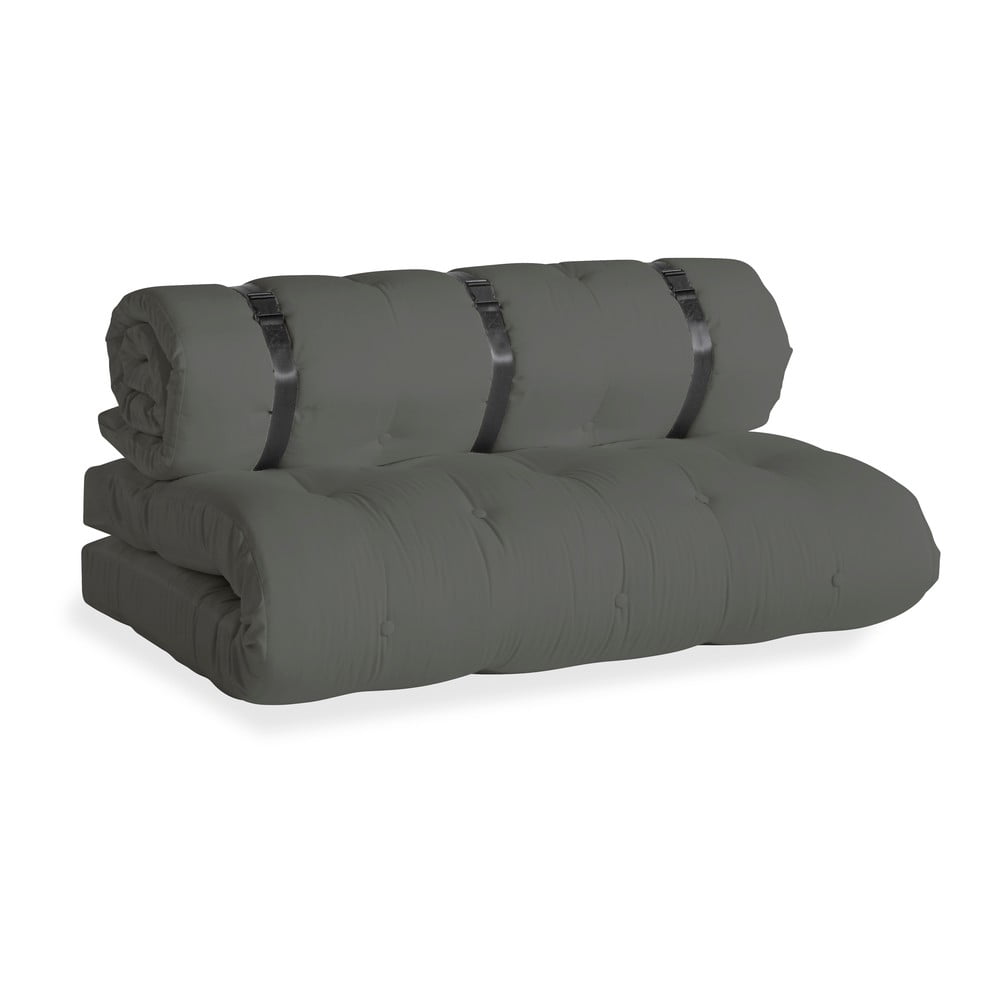 Canapea extensibilă potrivită pentru exterior Karup Design Design OUT™ Buckle Up Dark Grey, gri închis bonami.ro