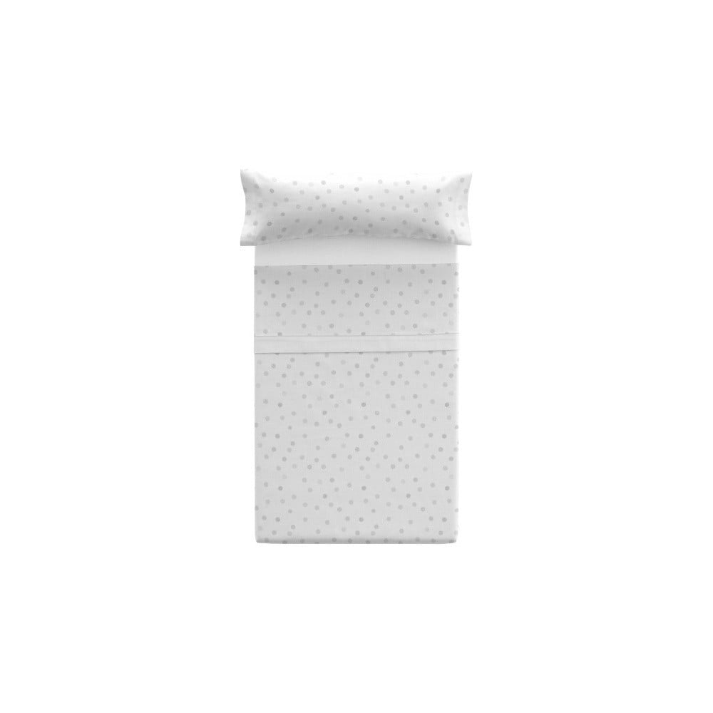 Lenjerie de pat Pooch Confetti Gris, 125 x 45 cm