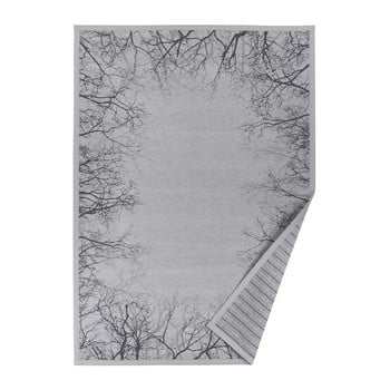 Covor reversibil narma puise, 70 x 140 cm, gri