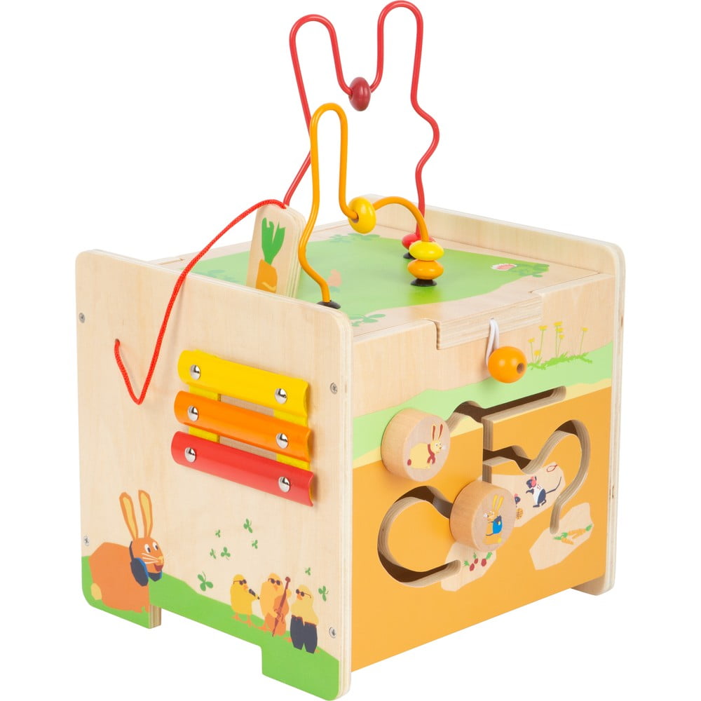 Cub multifuncțional cu mecanism din lemn pentru copii Legler Rabbit bonami.ro imagine 2022