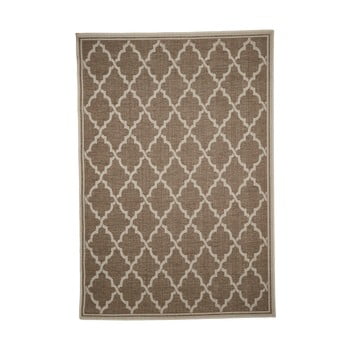 Covor adecvat pentru exterior floorita intreccio natural, 135 x 190 cm, maro
