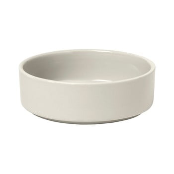 Bol din ceramică pentru musli / supă blomus pilar, alb