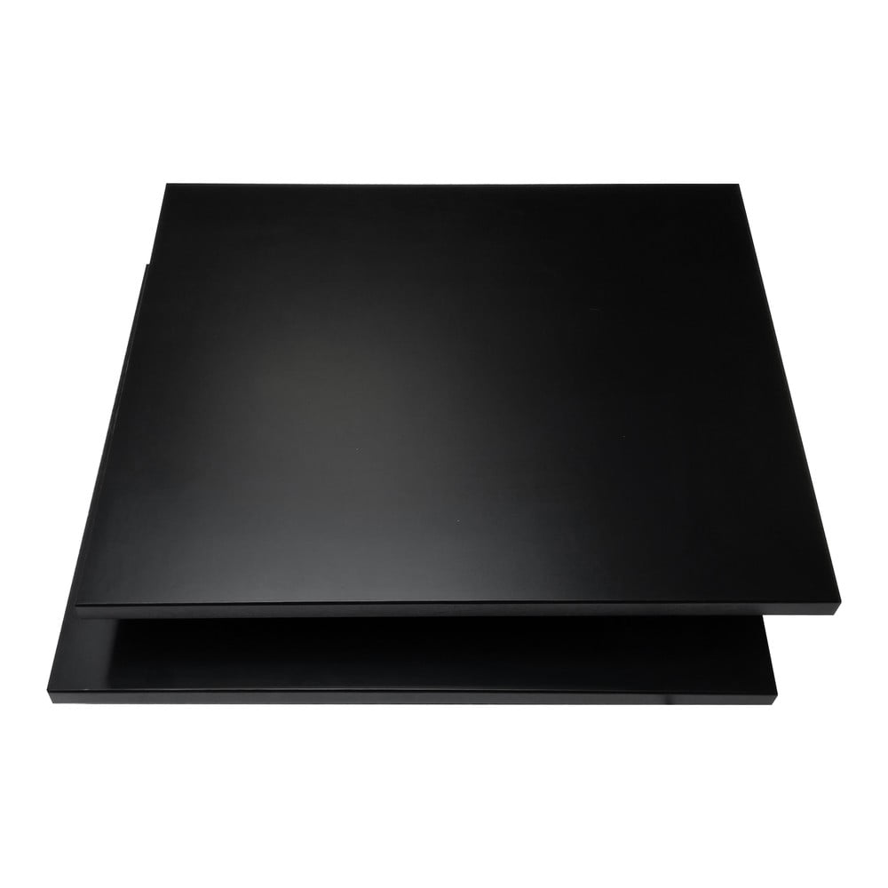  Rafturi negre pentru sistemul de rafturi modulare 2 buc 32x27 cm Mistral Kubus - Hammel Furniture 