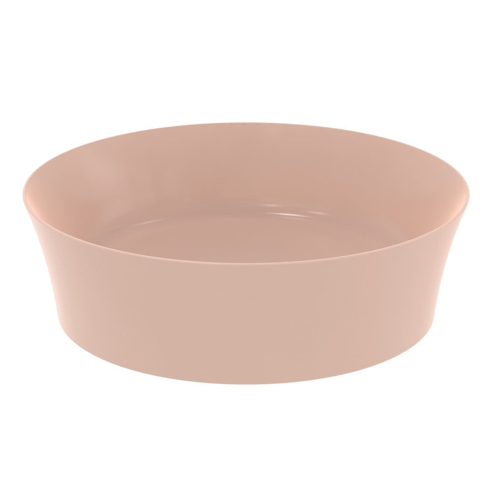 Chiuvetă roz-deschis rotundă din ceramică ø 40 cm Ipalyss – Ideal Standard