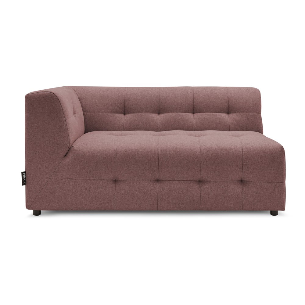 Poza Modul pentru canapea roz inchis (cu coltar pe partea stanga ) Kleber - Bobochic Paris