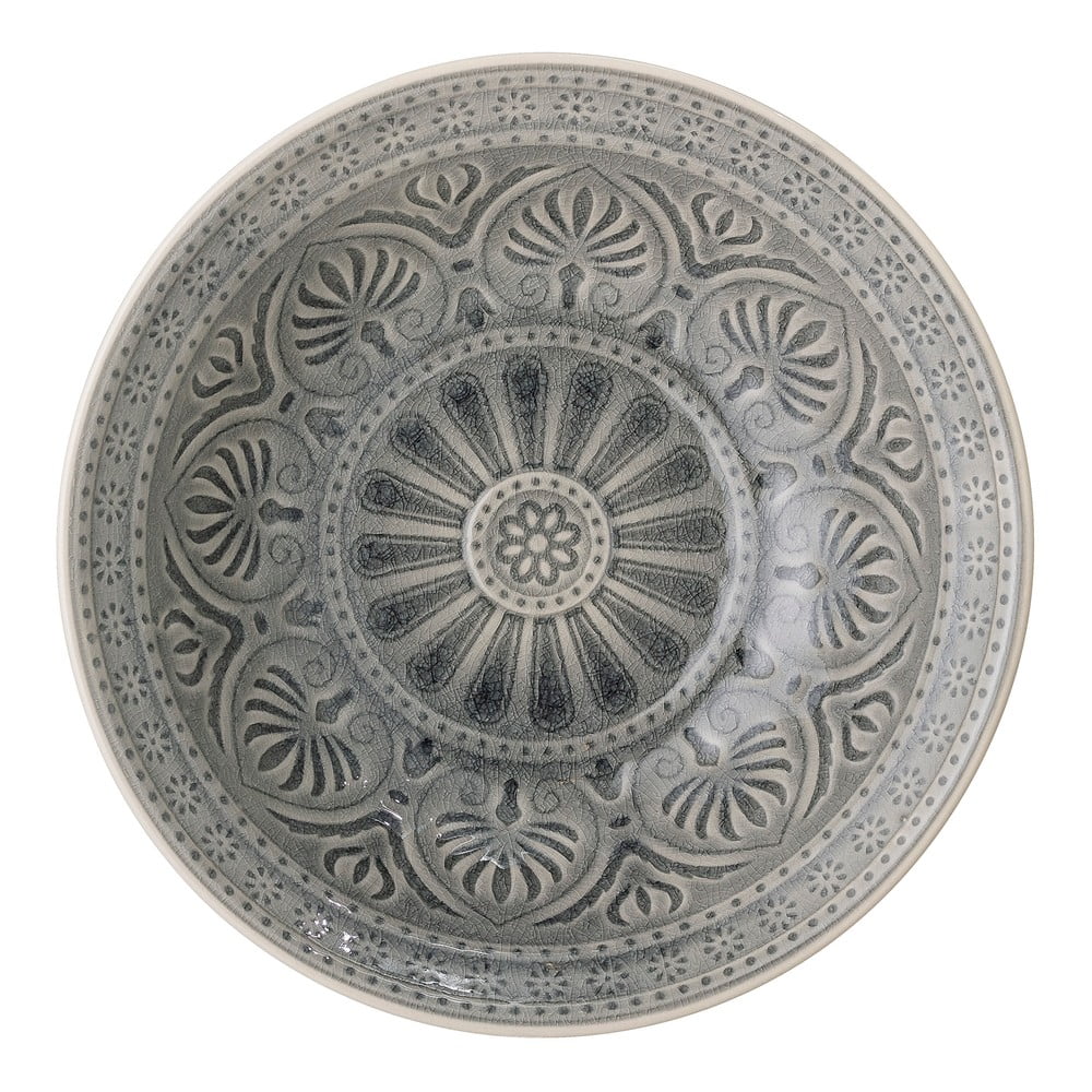 Bol din gresie ceramică Bloomingville Rani, ø 26,5 cm, gri Bloomingville