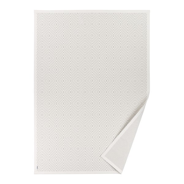 Covor reversibil Narma Kalana White, 200 x 300 cm, alb