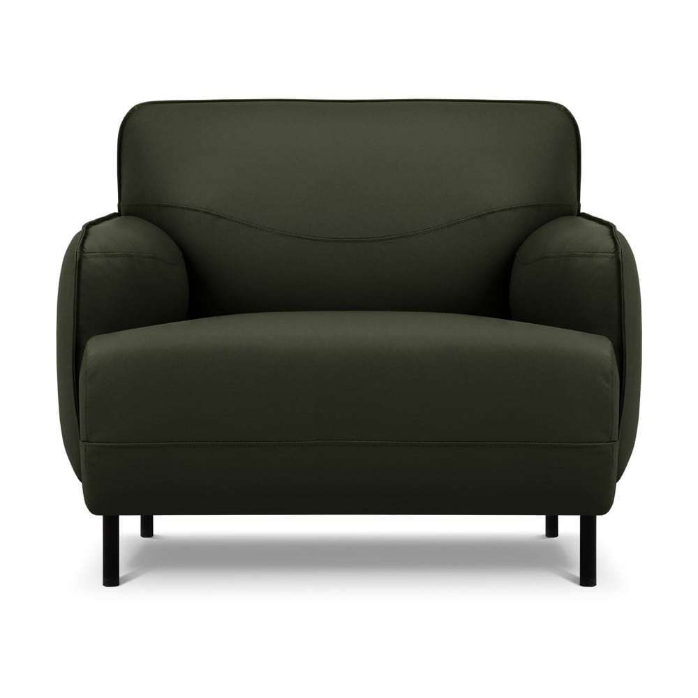 Fotoliu din piele Windsor & Co Sofas Neso, verde bonami.ro imagine model 2022