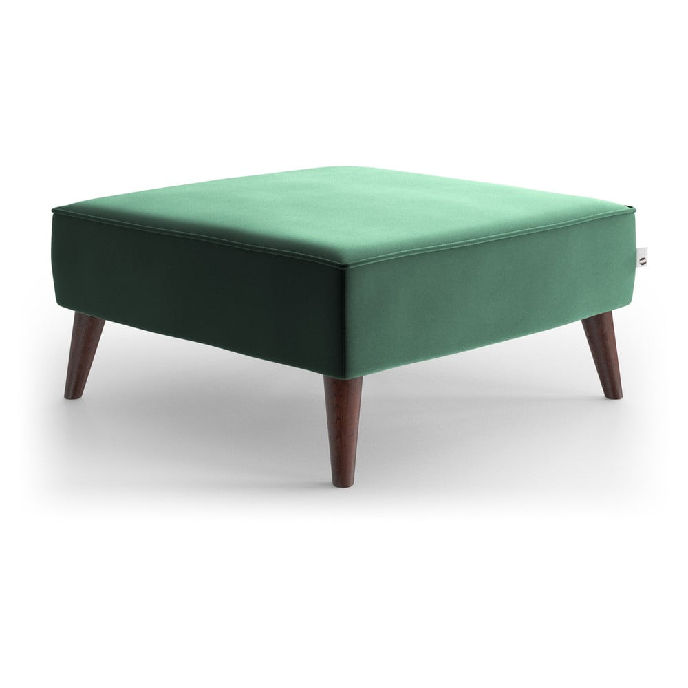 Taburet din catifea My Pop Design Auteuil, verde