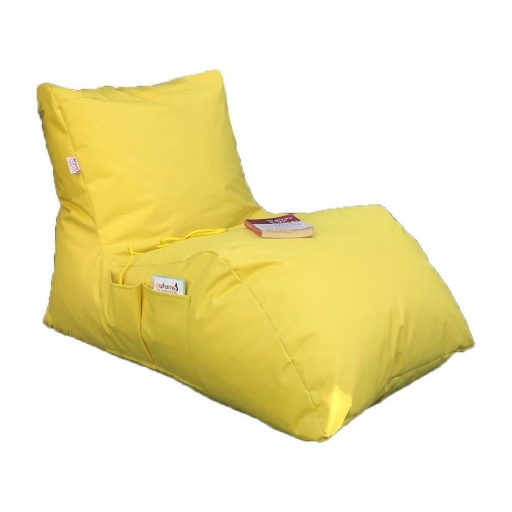 Beanbag pentru grădină galben Daybed – Floriane Garden