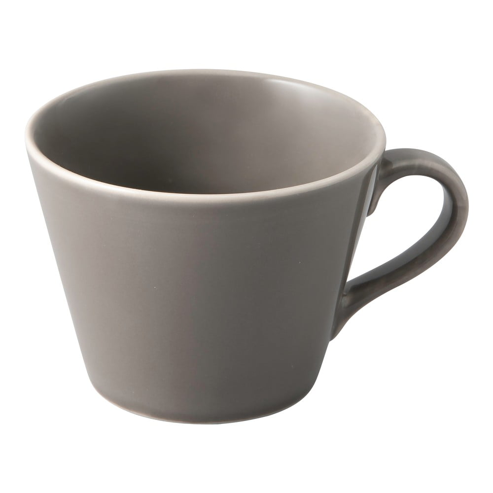 Poza Ceasca din portelan pentru cafea Villeroy & Boch Like Organic, 270 ml, gri