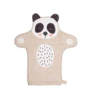Mănușă de baie din bumbac froté pentru copii södahl panda