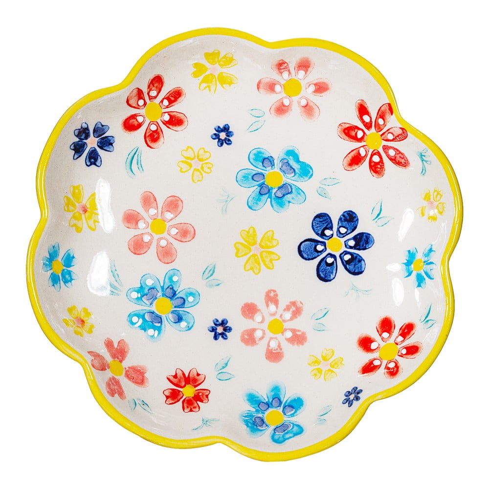 Tavă decorativă 12x12 cm Folk Floral – Sass & Belle