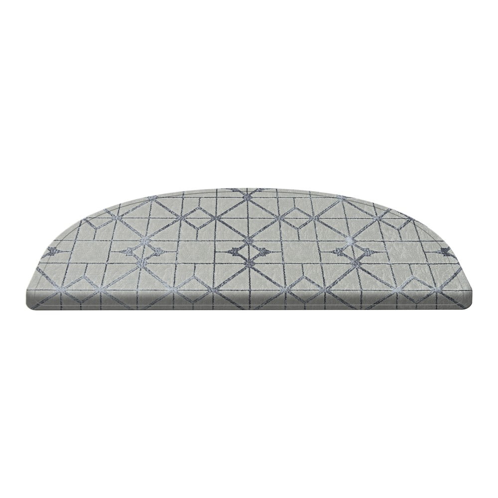 Covorașe pentru scări gri în set de 16 bucăți cottage warmth - vitaus, 65 x 20 cm