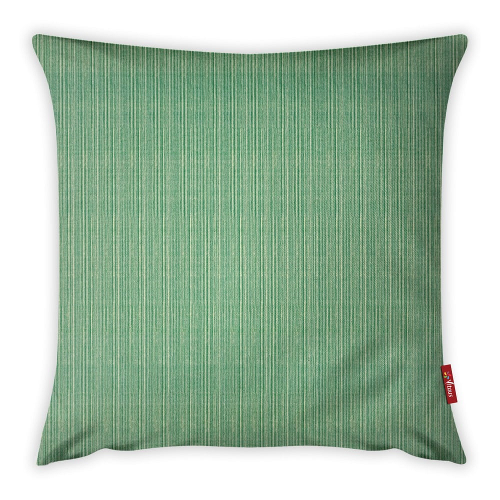 Față de pernă cu amestec din bumbac verde Vitaus, 42 x 42 cm amestec imagine noua somnexpo.ro