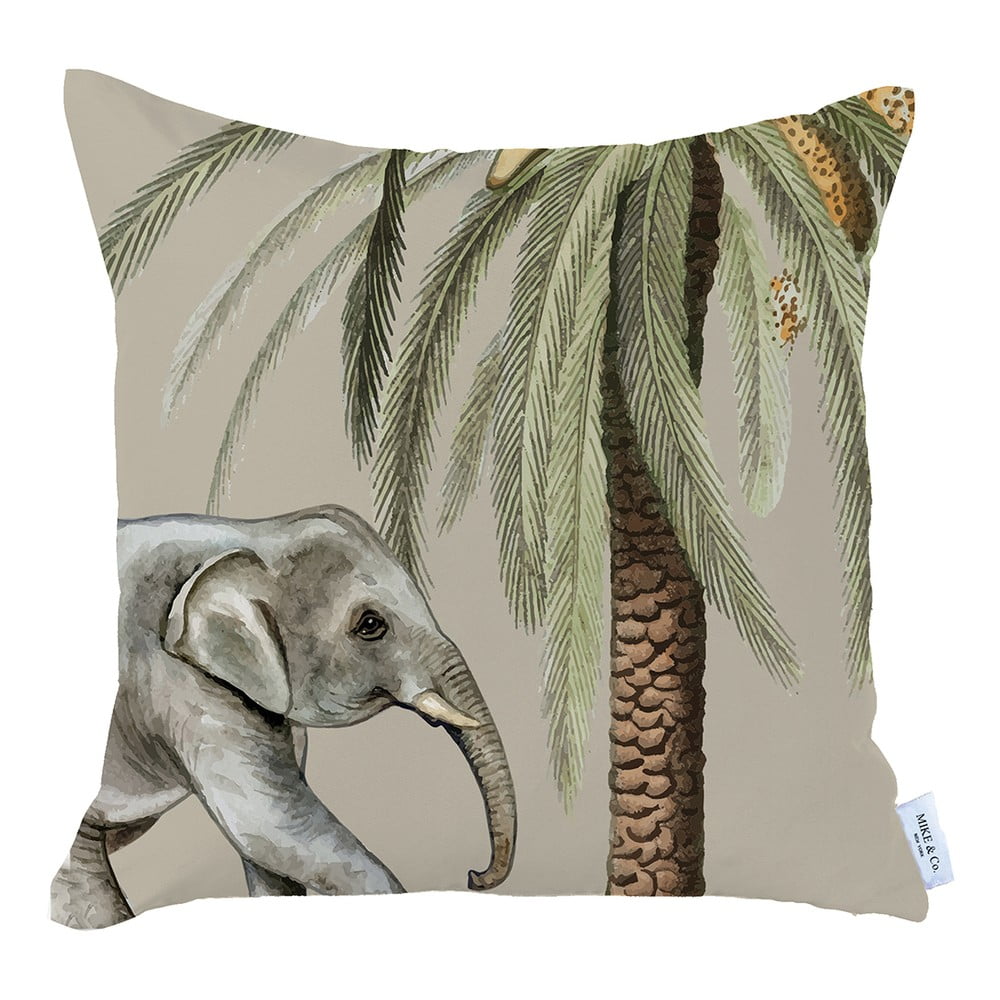 Față de pernă Apolena Honey Elephant With Palm, 45 x 45 cm